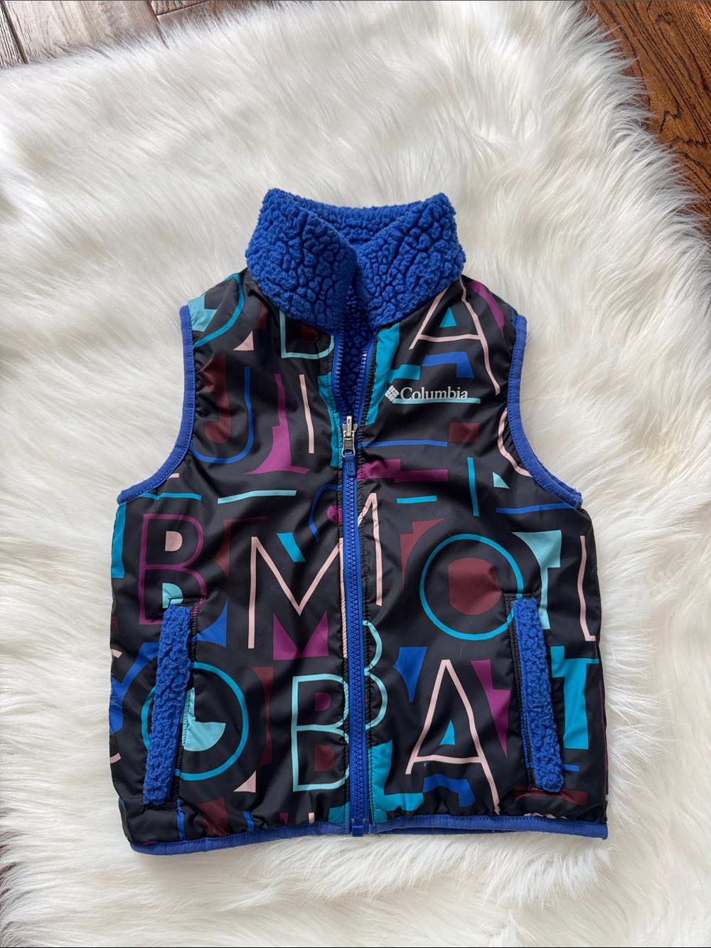 Kids Reversible Columbia Vest